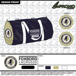 FOXBORO LACROSSE - Lacrosse Bag - Personally Customized