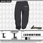 Longmeadow Lacrosse DARK GREY UNISEX Sweatpants W/ Pockets