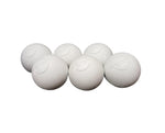 6 Pack White Lacrosse Balls